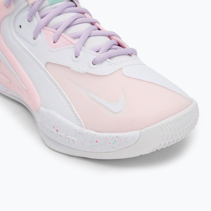 Röplabda cipő Nike Hyperset 2 SE white/hyper pink/mint foam/violet mist/pink foam 7