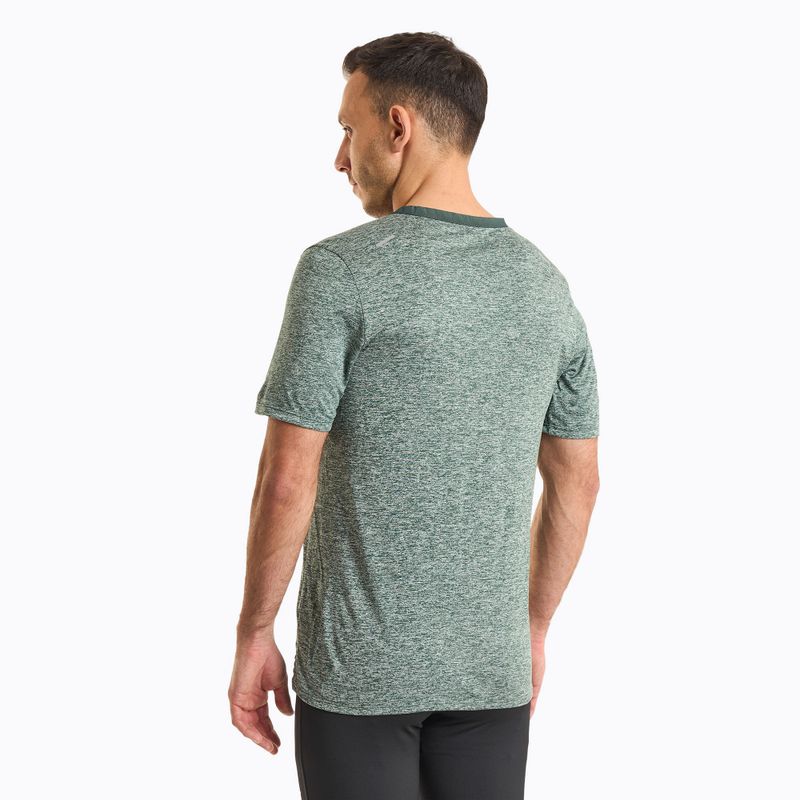 Férfi Nike Dri-Fit Rise 365 vintage zöld/szőr futópóló 2