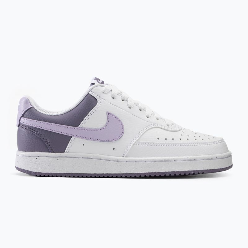 Nike Court Vision Low női cipő fehér/lila virág/daybreak 2
