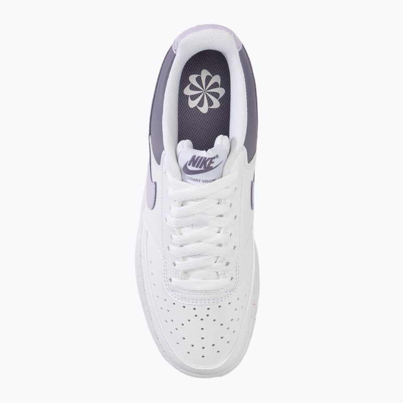 Nike Court Vision Low női cipő fehér/lila virág/daybreak 5