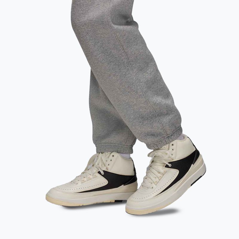 Női nadrág Jordan Brooklyn Fleece dark grey heather/white 5