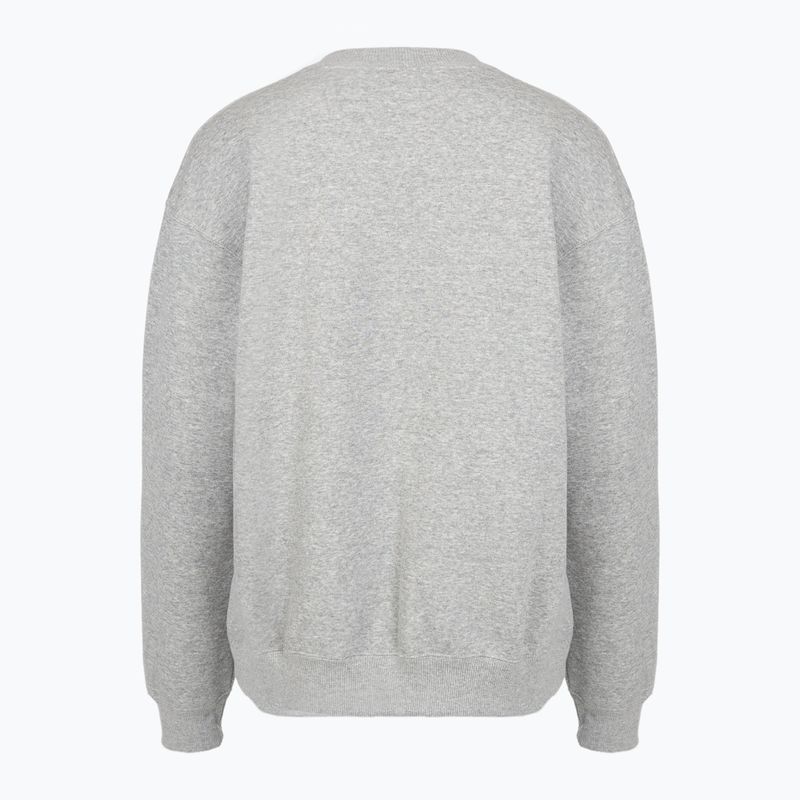 Női pulóver Jordan Brooklyn Fleece dark grey heather/white 7