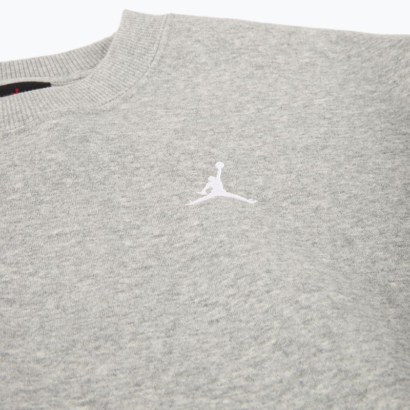 Női Nike Jordan Brooklyn Fleece sötétszürke szürke/fehér melegítőfelső 9