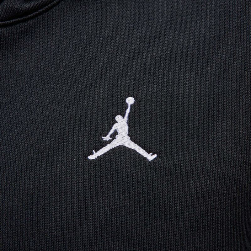 Női pulóver  Jordan Brooklyn Fleece Hoodie black/white 6