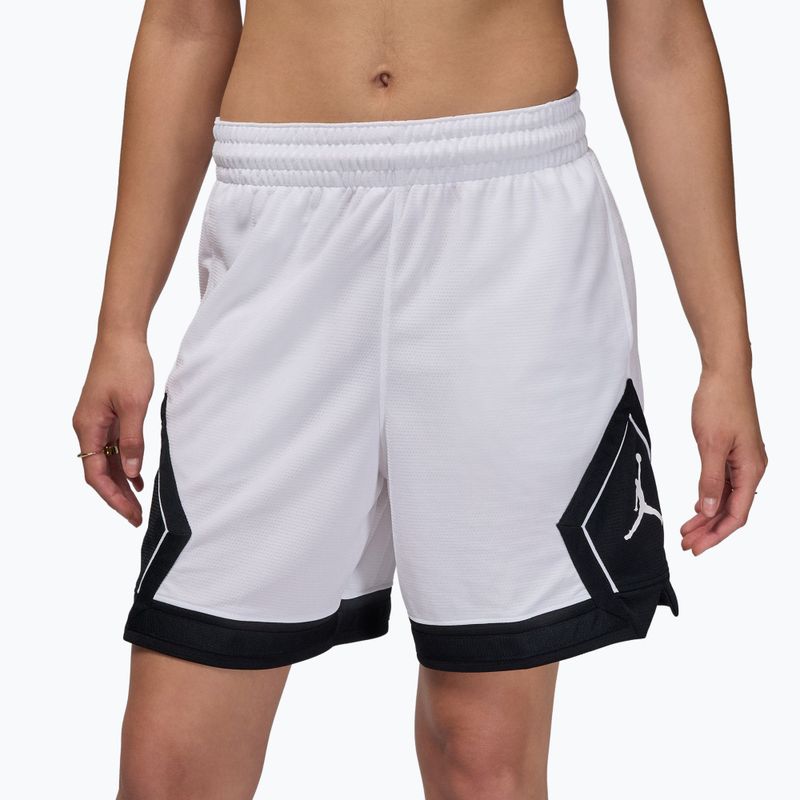 Női kosárlabda rövidnadrág Jordan Sport Diamond 4" white/black/black/white 3