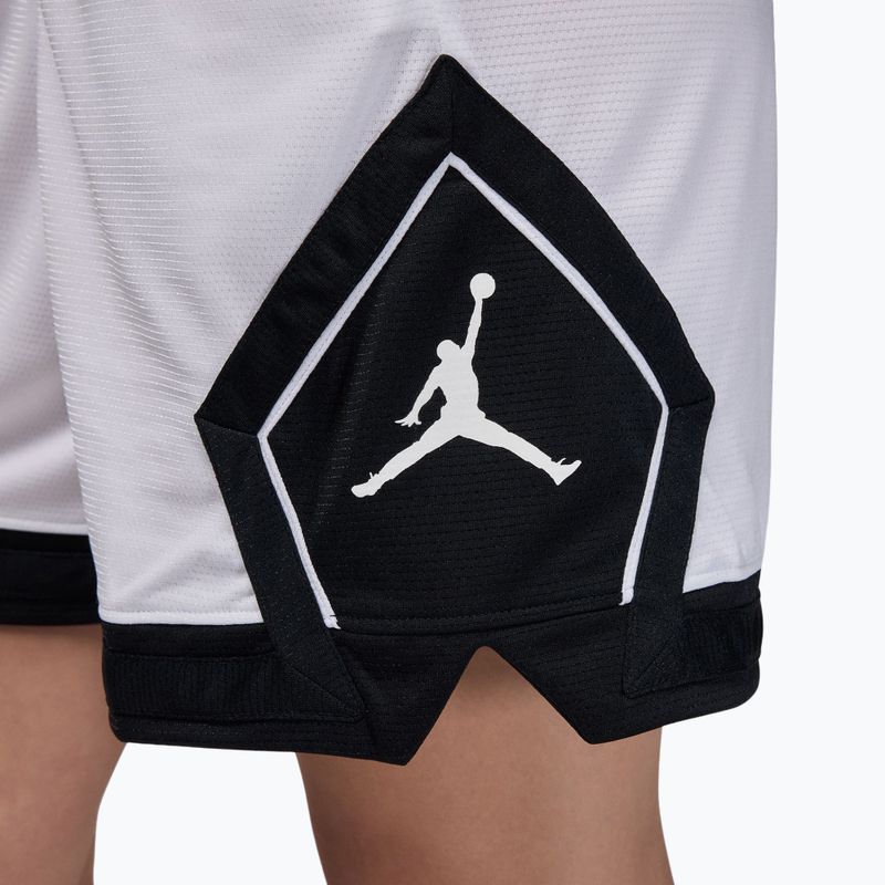 Női kosárlabda rövidnadrág Jordan Sport Diamond 4" white/black/black/white 7