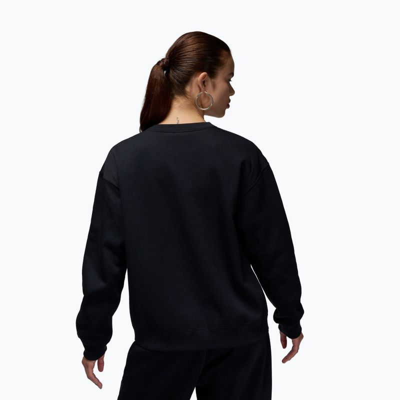 Női pulóver Jordan Brooklyn Fleece black/white 3