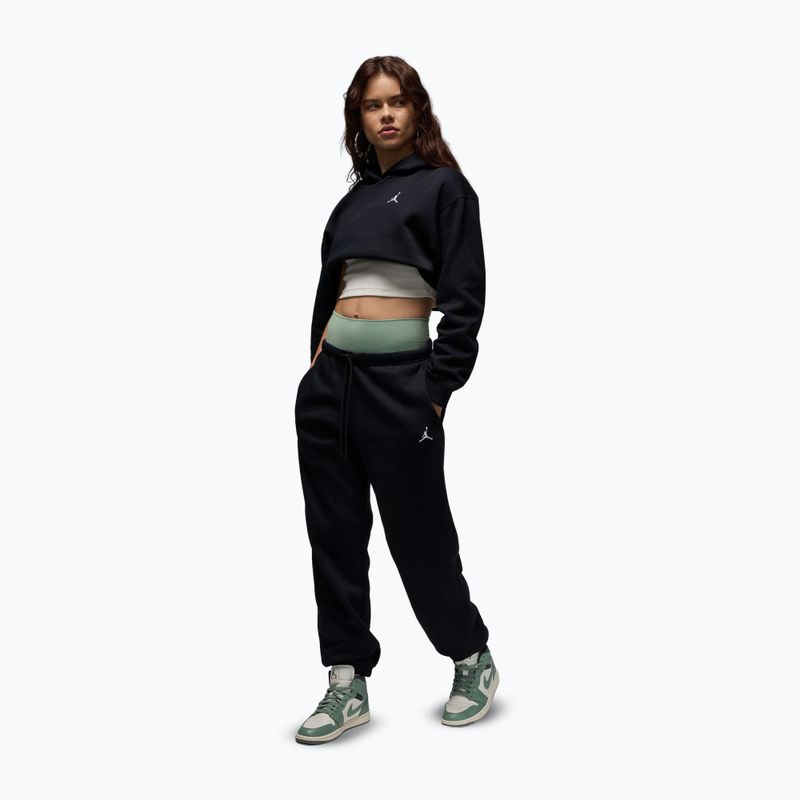 Női nadrág Jordan Brooklyn Fleece black/white 2