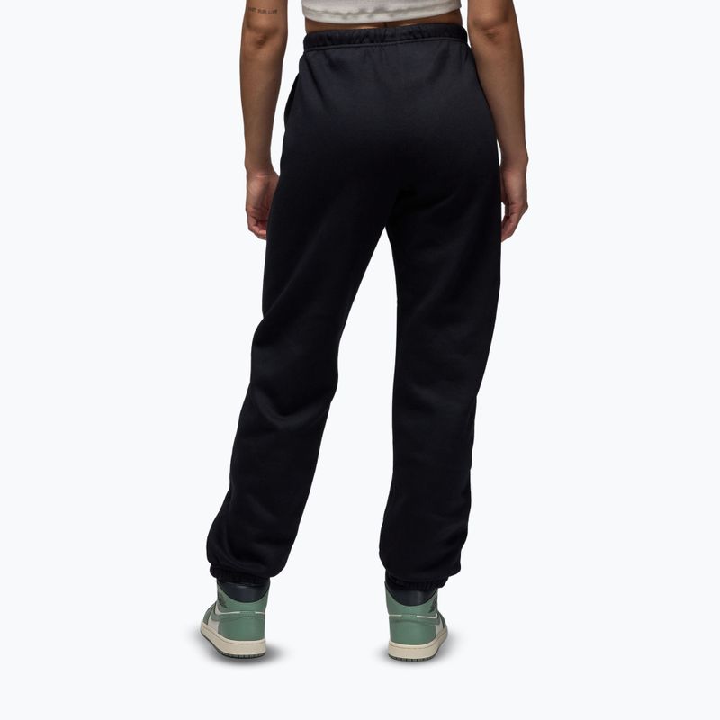 Női nadrág Jordan Brooklyn Fleece black/white 3