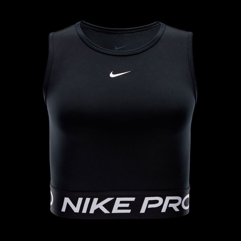 Női sporttrikó Nike Pro Dri-Fit black/white 5