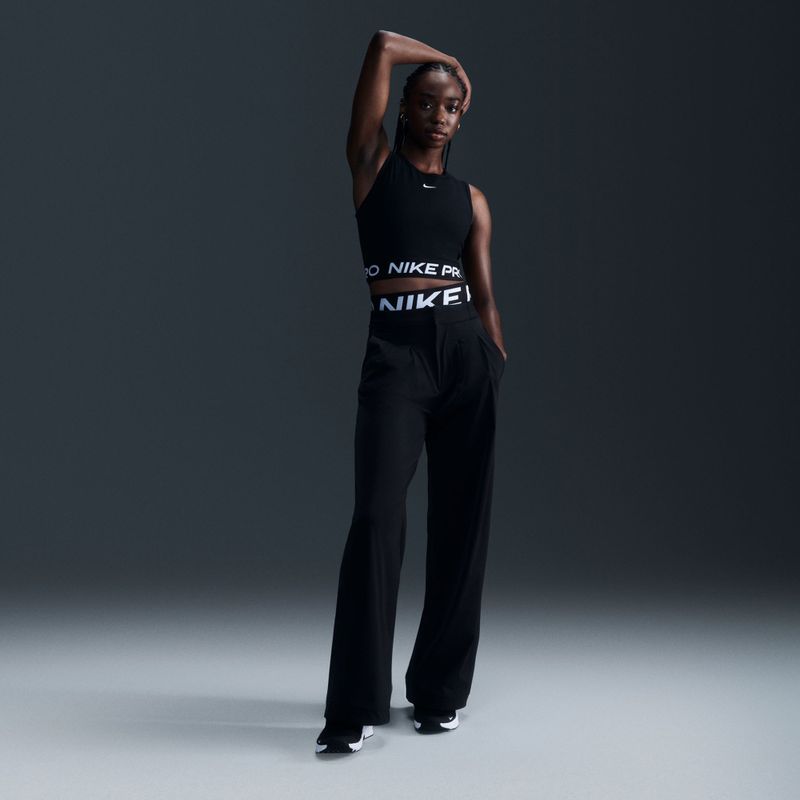 Női sporttrikó Nike Pro Dri-Fit black/white 6