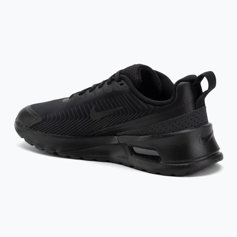 Férfi Nike Air Max Nuaxis fekete/fekete/antracit cipők 3