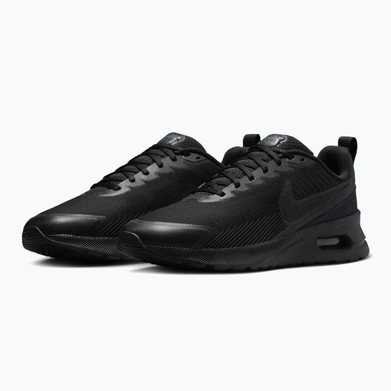 Férfi Nike Air Max Nuaxis fekete/fekete/antracit cipők 10
