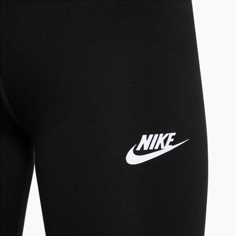 Nike Sportswear Classic High-Waisted fekete/fehér gyermek leggings fekete/fehér színben 4
