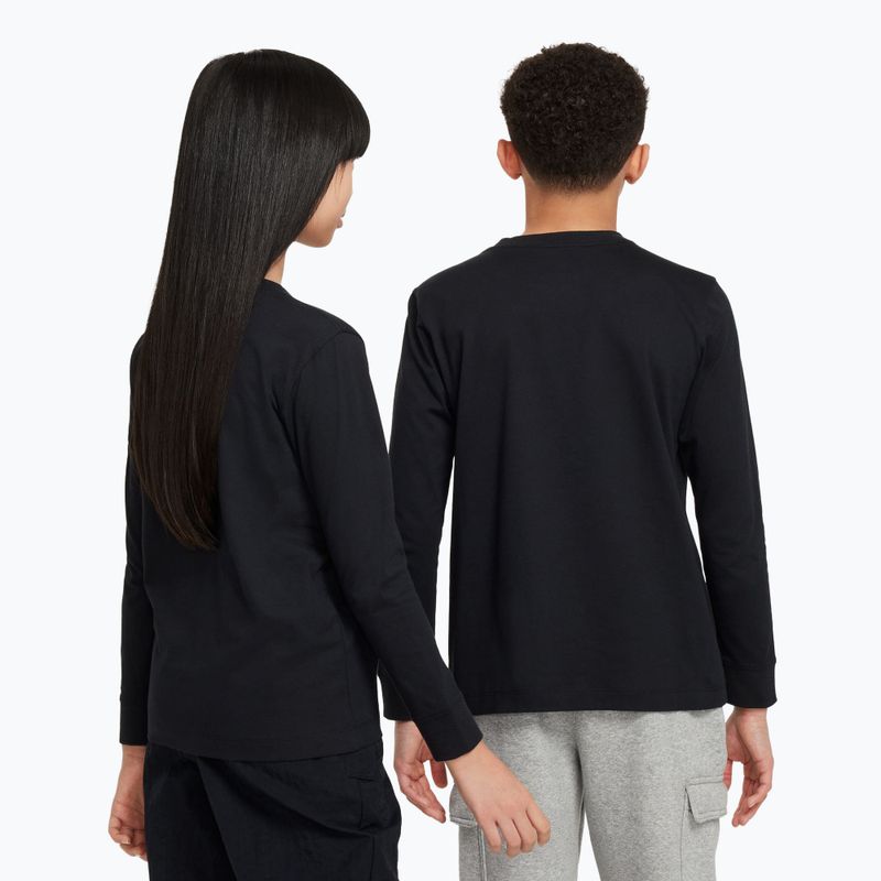Gyermek hosszú ujjú Nike Sportswear black 3