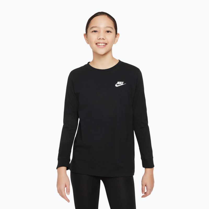 Gyermek hosszú ujjú Nike Sportswear black 5