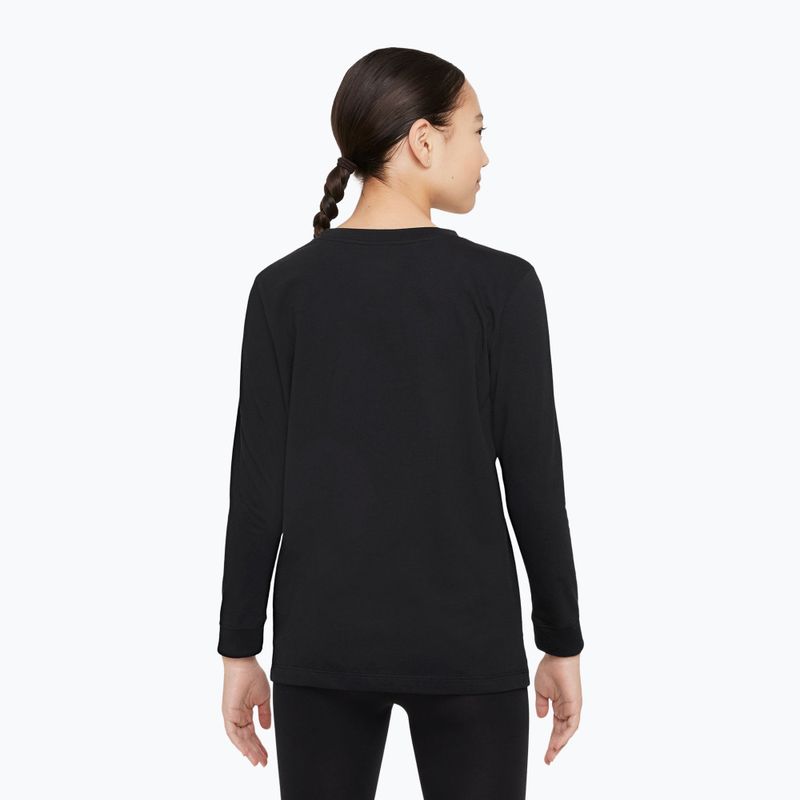 Gyermek hosszú ujjú Nike Sportswear black 6