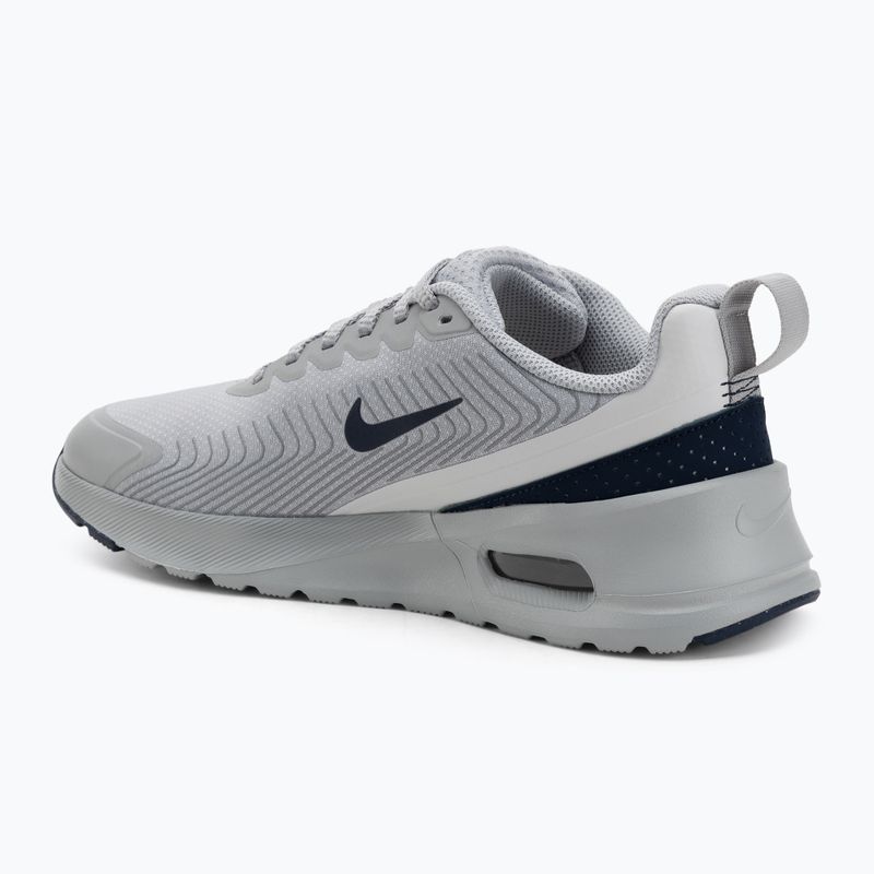 Férfi Nike Air Max Nuaxis light smoke szürke/obsidian/cyber/fehér cipő 3