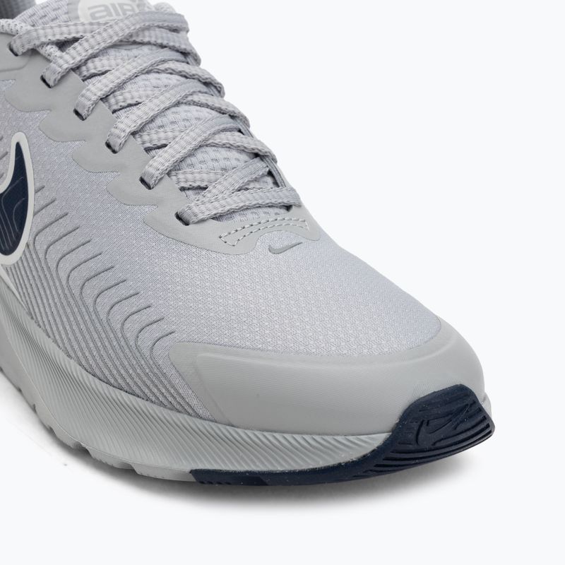Férfi Nike Air Max Nuaxis light smoke szürke/obsidian/cyber/fehér cipő 7