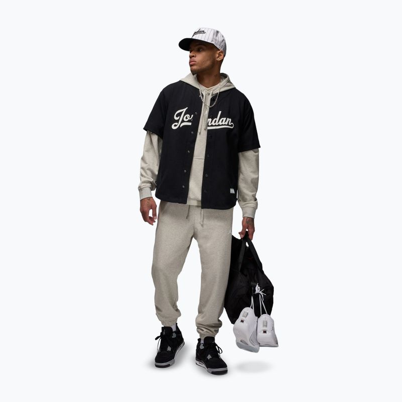 Férfi pulóver Nike Sport Crossover Dri-Fit grey heather/white 2