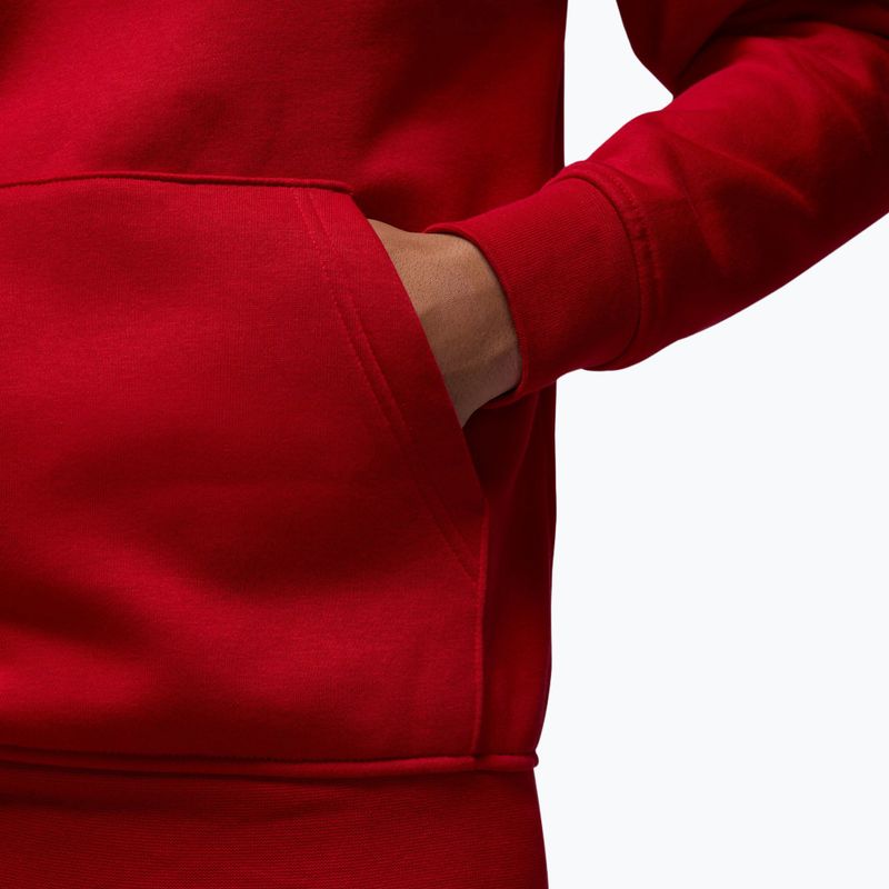 Férfi pulóver Jordan Brooklyn Fleece gym red/white 8