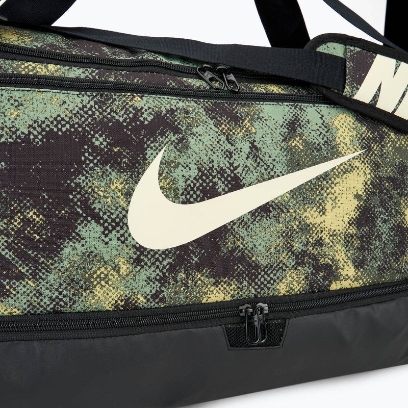 Sporttáska Nike Brasilia 9.5 60 l oil green/black/coconut milk 4