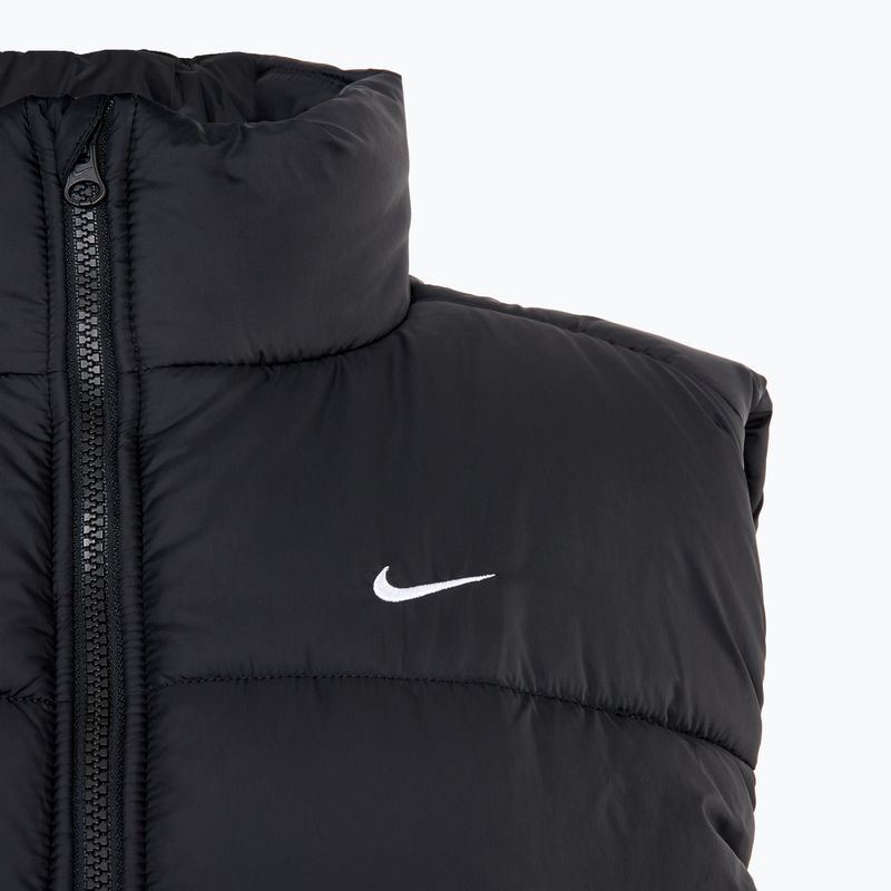 Nike Sportswear Classic Puffer Therma-Fit fekete/fehér női ujjatlan kabát 3