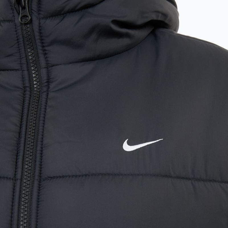 Női Nike Sportswear Classic Puffer Therma-Fit hőszigetelt kabát fekete/fehér 3