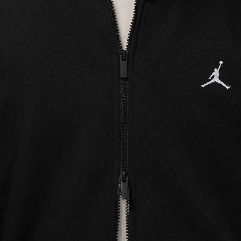 Férfi pulóver Nike Jordan Brooklyn Fleece Full Zip black/white 6