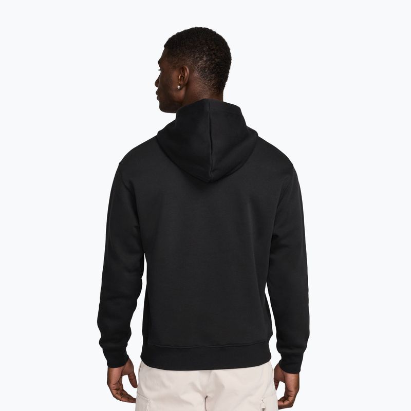 Férfi pulóver Jordan Brooklyn Fleece black/white 2