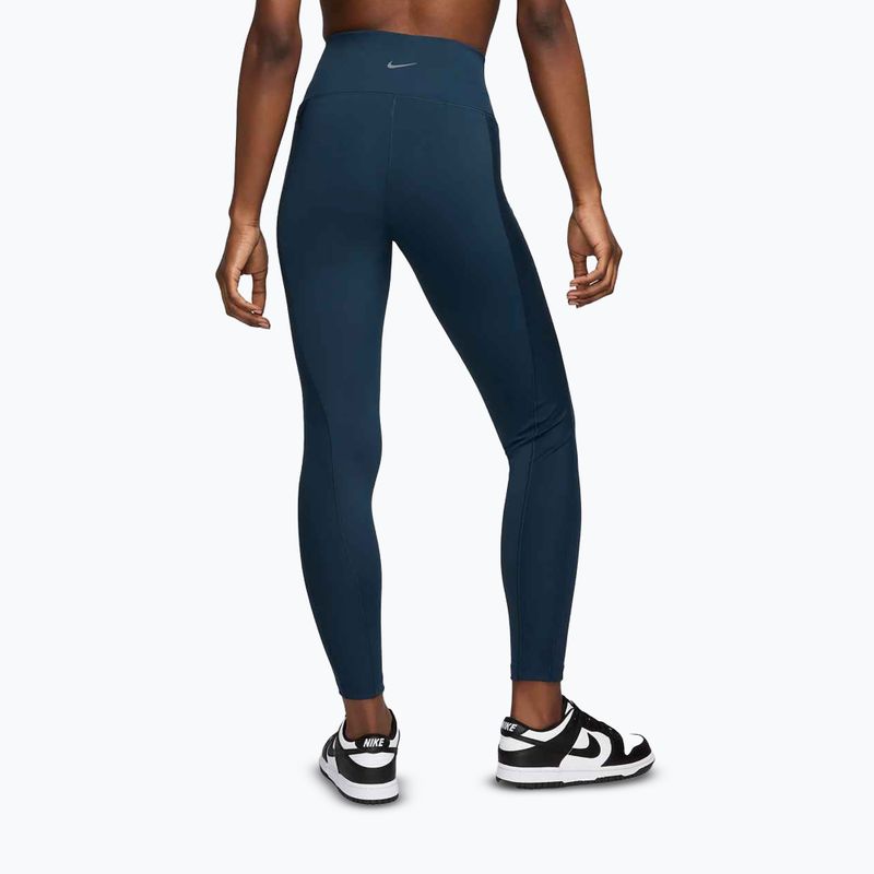 Női leggings Nike One Wrap High-Waist 7/8 armory navy 3
