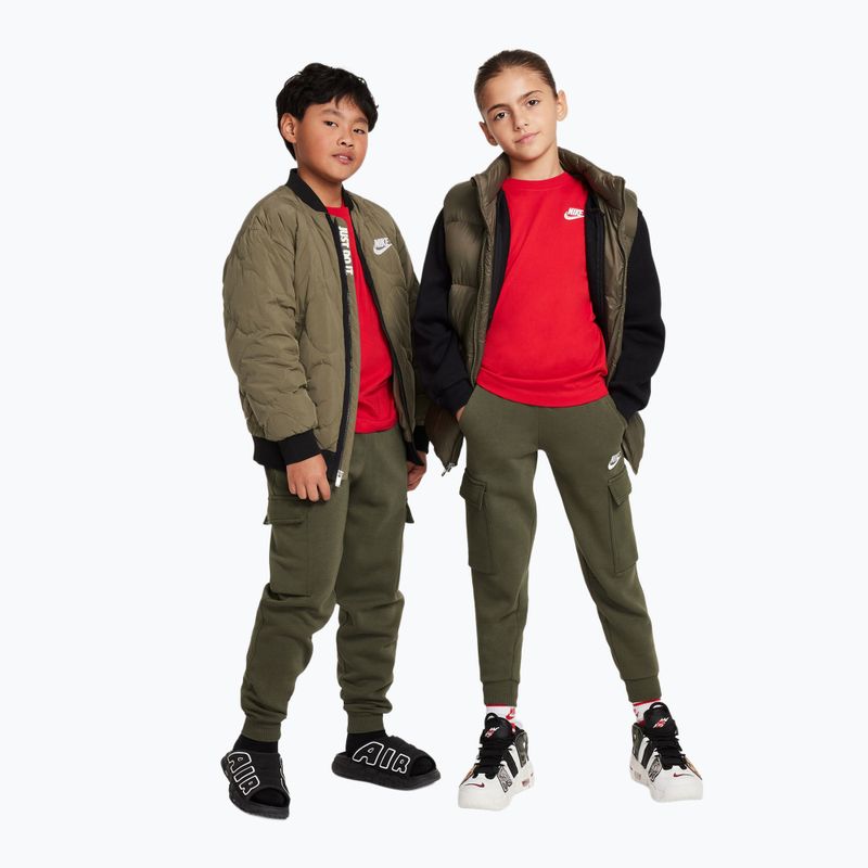 Gyermek póló Nike Sportswear university red 2