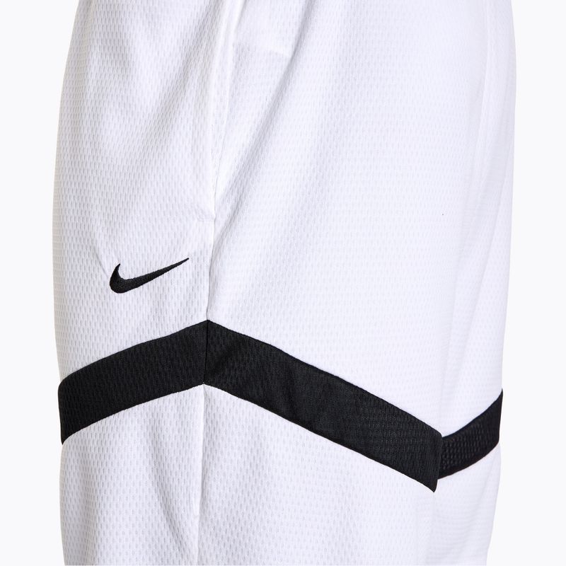Férfi kosaras nadrág Nike Icon Dri-Fit 8" white/white/black/black 4