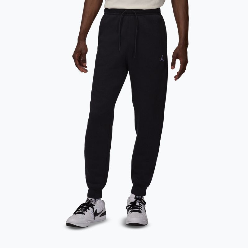 Férfi nadrág Jordan Brooklyn Fleece black/white