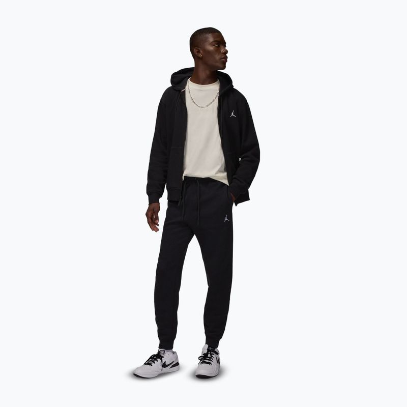 Férfi nadrág Jordan Brooklyn Fleece black/white 3