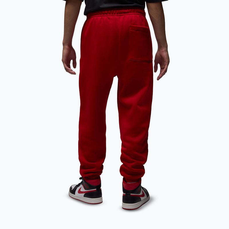 Férfi nadrág Jordan Brooklyn Fleece gym red/white 3