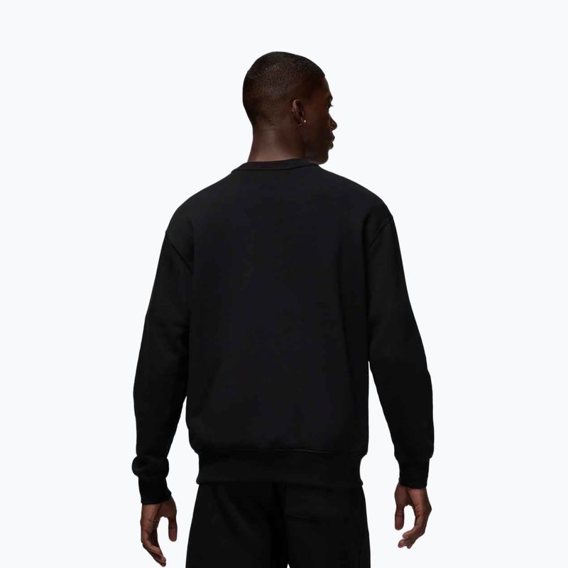 Férfi pulóver Jordan Brooklyn Fleece Crew black/white 3