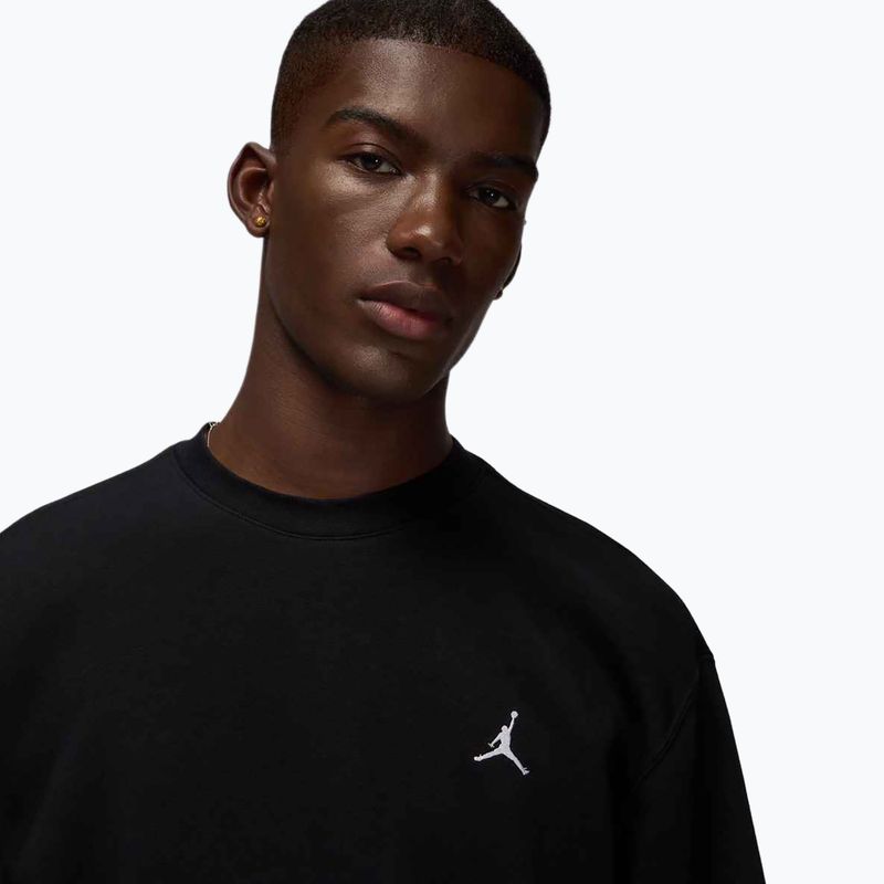 Férfi pulóver Jordan Brooklyn Fleece Crew black/white 4