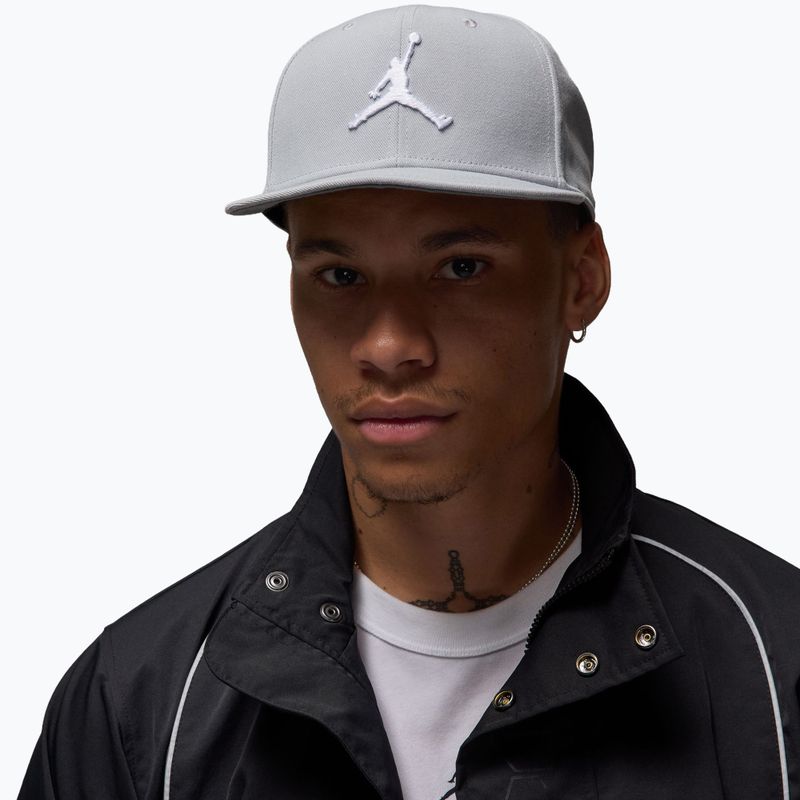 Baseball sapka Nike Jordan Jumpman Pro Light Smoke Grey/Smoke Grey/White 9