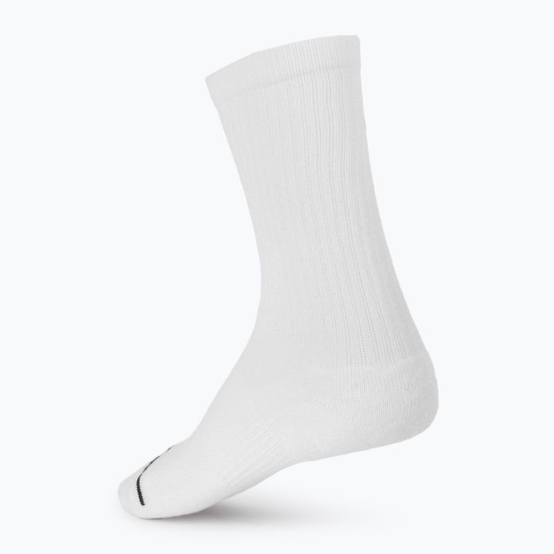 Zokni Jordan Everyday Crew 6 pairs white/gym red/black 2