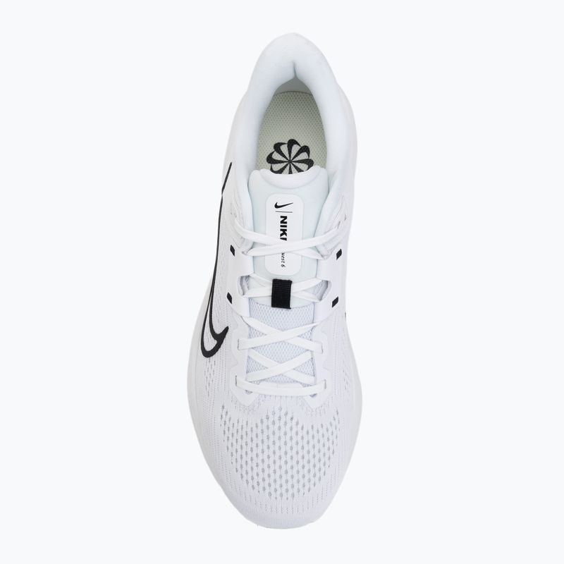 Nike Quest 6 férfi futócipő white/pure platinum/black 5