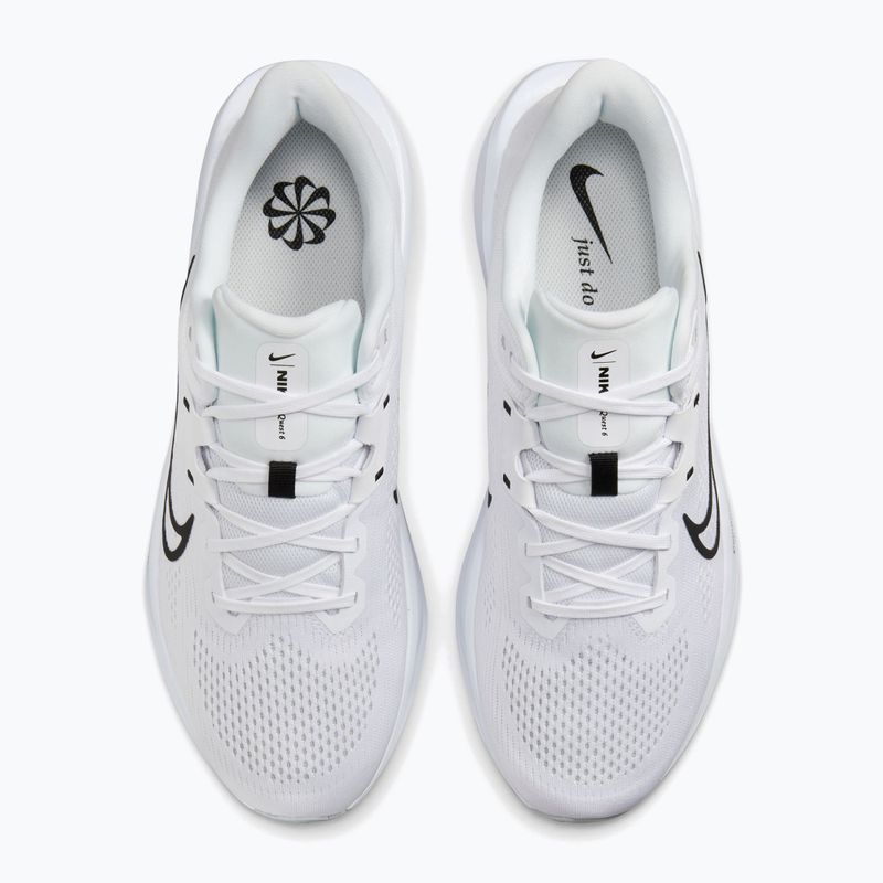 Nike Quest 6 férfi futócipő white/pure platinum/black 14