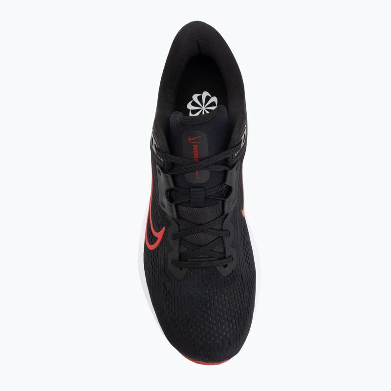 Férfi futócipő Nike Quest 6 black/white/dark smoke grey/university red 5