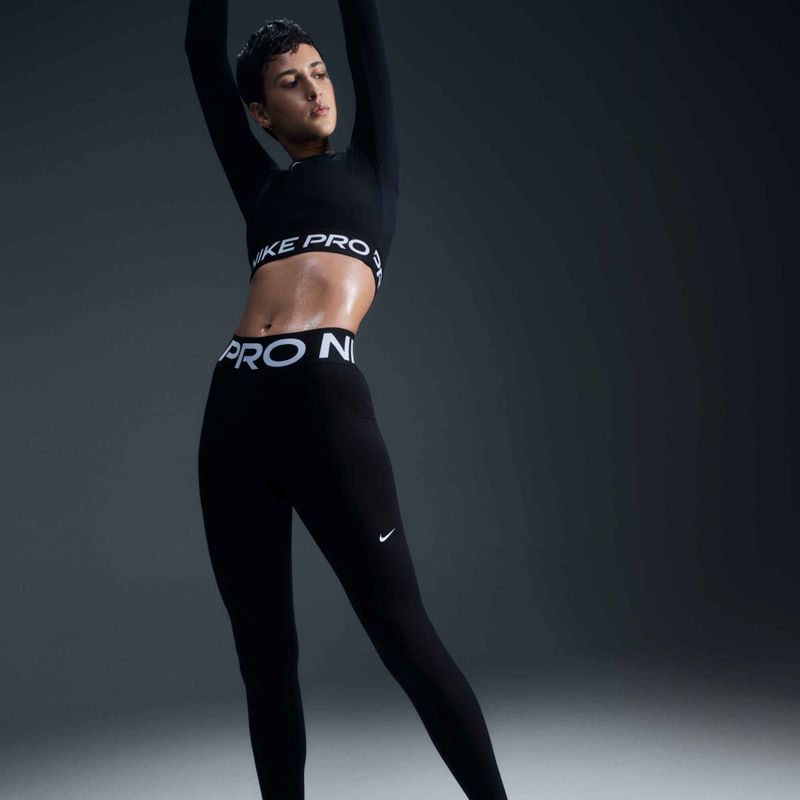 Női sportleggings Nike Pro Sculpt black/white 7