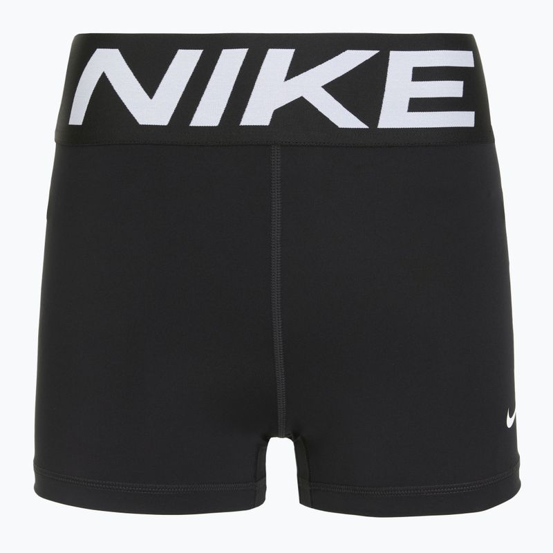 Női rövidnadrág Nike Pro Sculpt High Waisted 3" Biker fekete/fehér 6