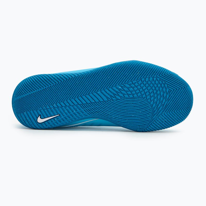 Gyerek focicipő Nike Phantom GX II Club IC blue fury/white 4