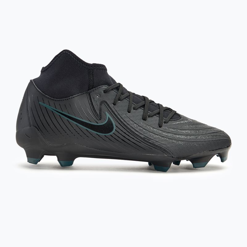 Futballcipő Nike Phantom Luna II Academy FG/MG black/deep jungle/black 2