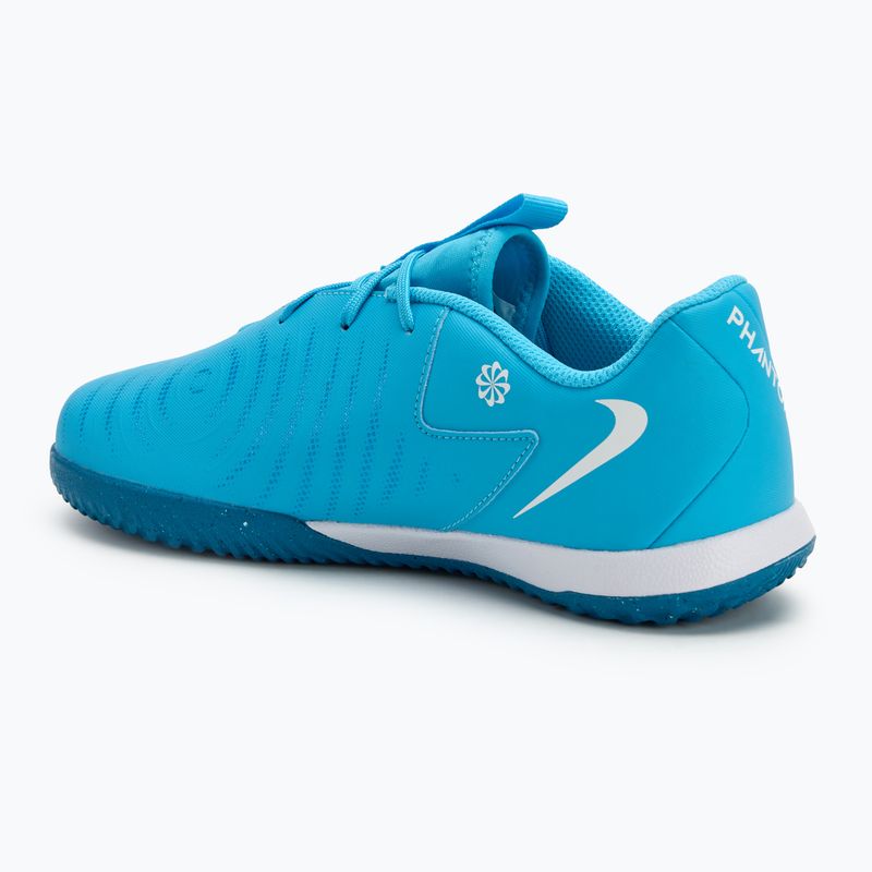 Gyerek focicipő Nike Phantom GX II Academy IC blue fury/white 3