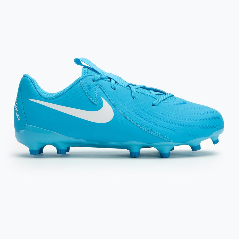 Gyerek focicipő Nike Phantom GX II Academy FG/MG Junior blue fury/white 2