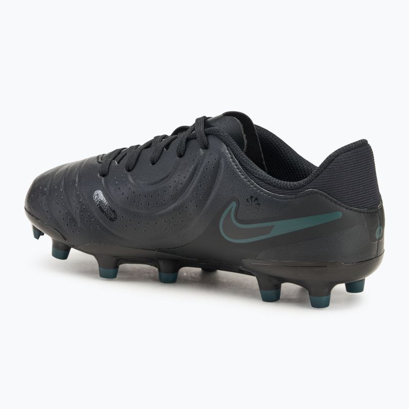 Nike Tiempo Legend 10 Academy FG/MG gyermek focicipő fekete/mély dzsungel/fekete 3